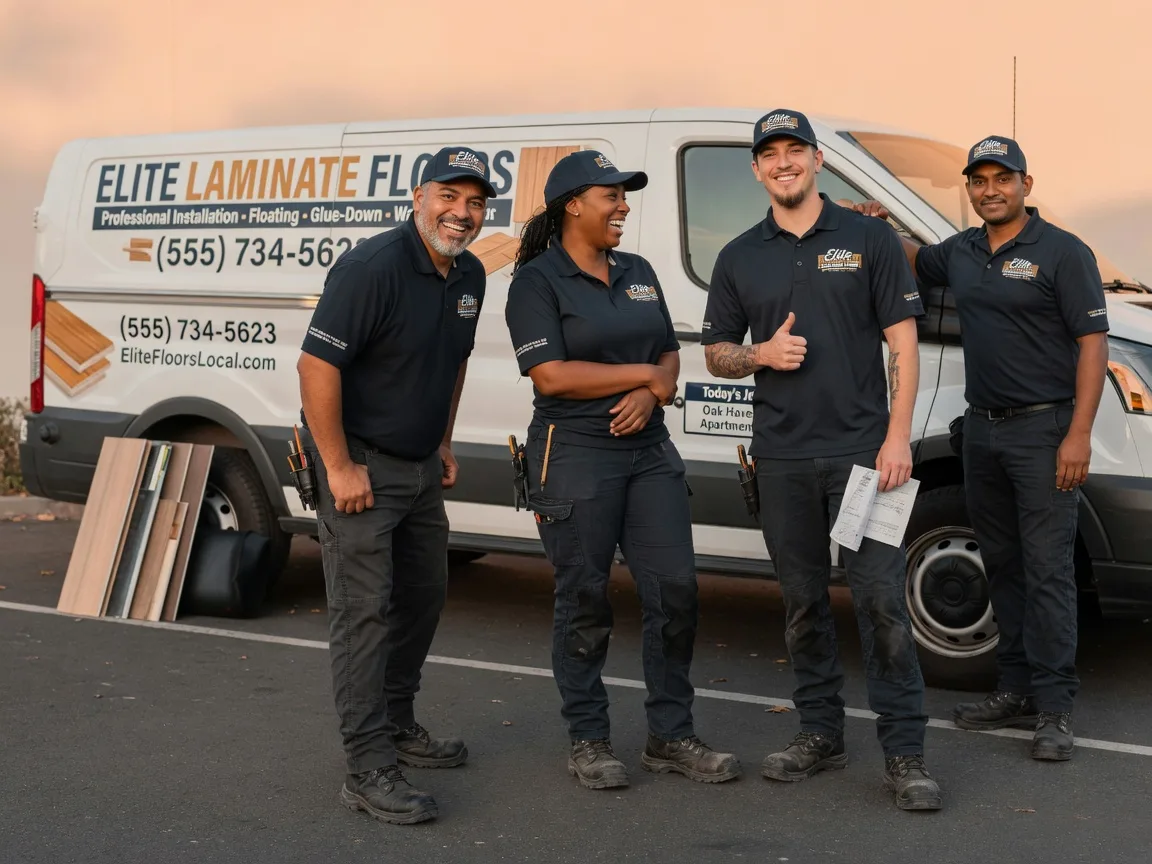 Laminate flooring installation company in Millfield, OH